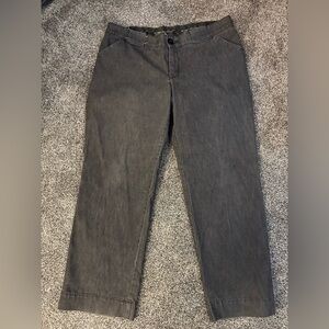 Lee no gap waistband waistband size 18 denim jeans